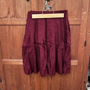 90s GAP houndstooth pleated skirt